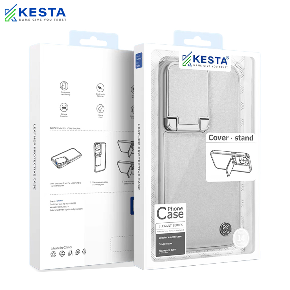 iPhone 16 Pro Cover - Elegant Titanium Leather Case (Eco-Friendly & Durable)